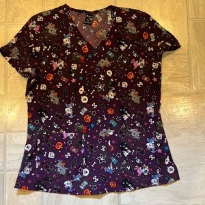 Koi scrub top